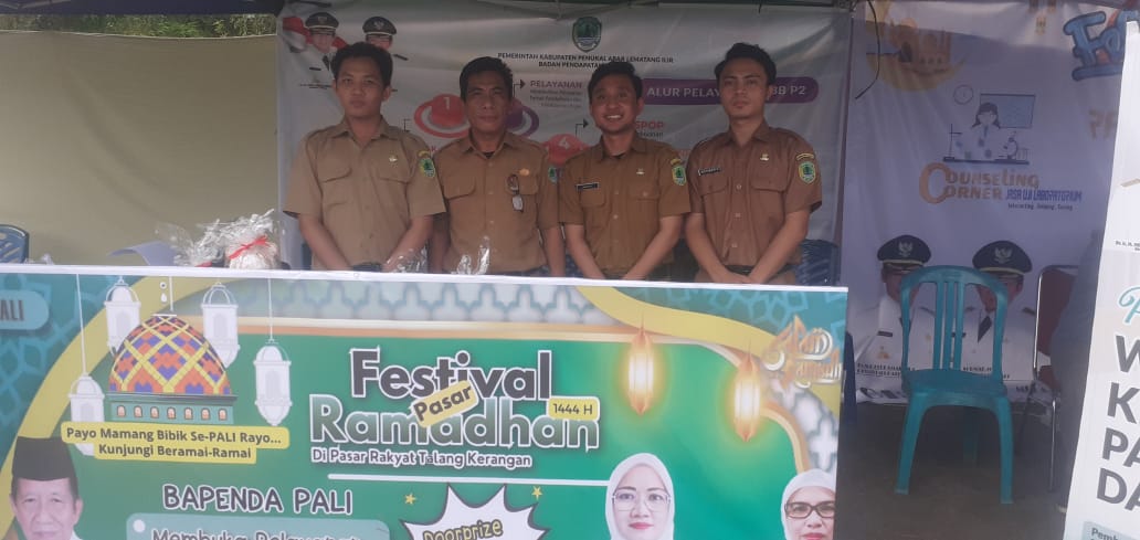 DBPD Pali Ikut Meriahkan dan Dukung Acara Festival Pasar Ramadhan