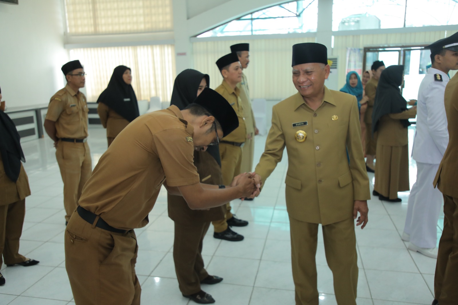 Bupati Asahan Lantik Pimpinan Tinggi Pratama Jabatan Administrator dan Pengawas