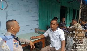 Sambangi warga Binaan, Bhabinkamtibmas Polres Nias sampaikan pesan Kamtibmas