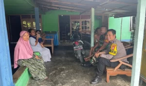 Jalin Silaturahmi dengan Warga Bhabinkamtibmas Kebun Beler Laksanakan Sambang Dialogis