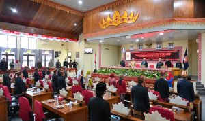 Dprd Kabupaten Lampung Barat Gelar Paripurna Hut Provinsi Lampung Ke-59