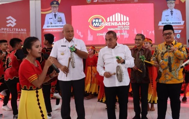 Kepala Daerah se-Kepulauan Nias Hadiri Pra Musrenbang Zona Kepulauan Nias Provinsi Sumut