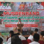 Musrenbang Kabupaten Lampung Barat Dalam Rangka Menyusun RKPD Tahun 2024 Bertema"Transpormasi Ekonomi Dan Nilai Tambah Produk unggulan Menuju Masyarakat Yang Sejahtera"