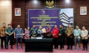 Serah Terima LKPD Kabupaten Asahan Tahun Anggaran 2022