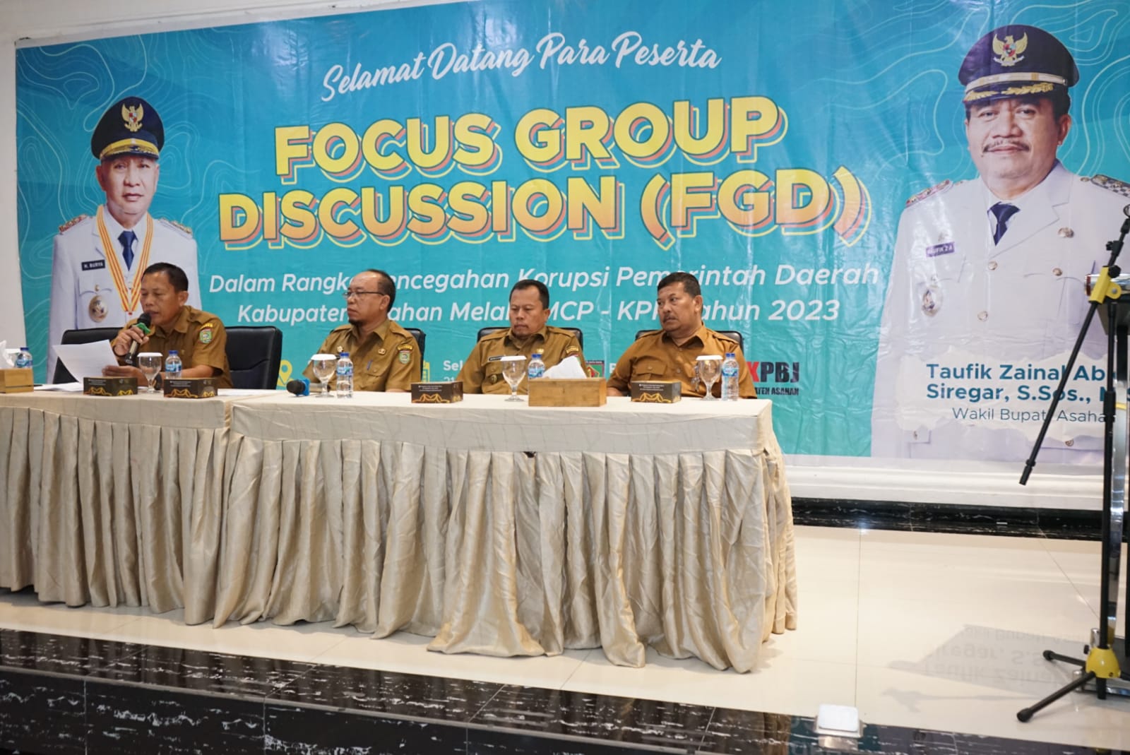 Cegah Korupsi, Sekda Asahan Buka FGD