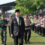 Mudik Aman Dan Berkesan, Polres Kendal Laksanakan Apel Gelar Pasukan Operasi Ketupat Candi 2023