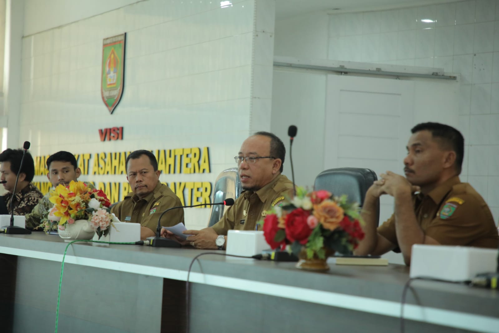Jhon Hardi Resmikan Pembukaan Bimbingan Penyusunan SAKIP