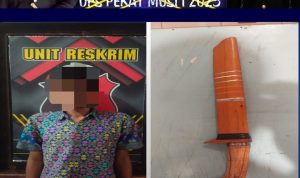 Polisi Pali Amankan Warga Bawak Sajam Polisi Pali Amankan Warga Bawak Sajam