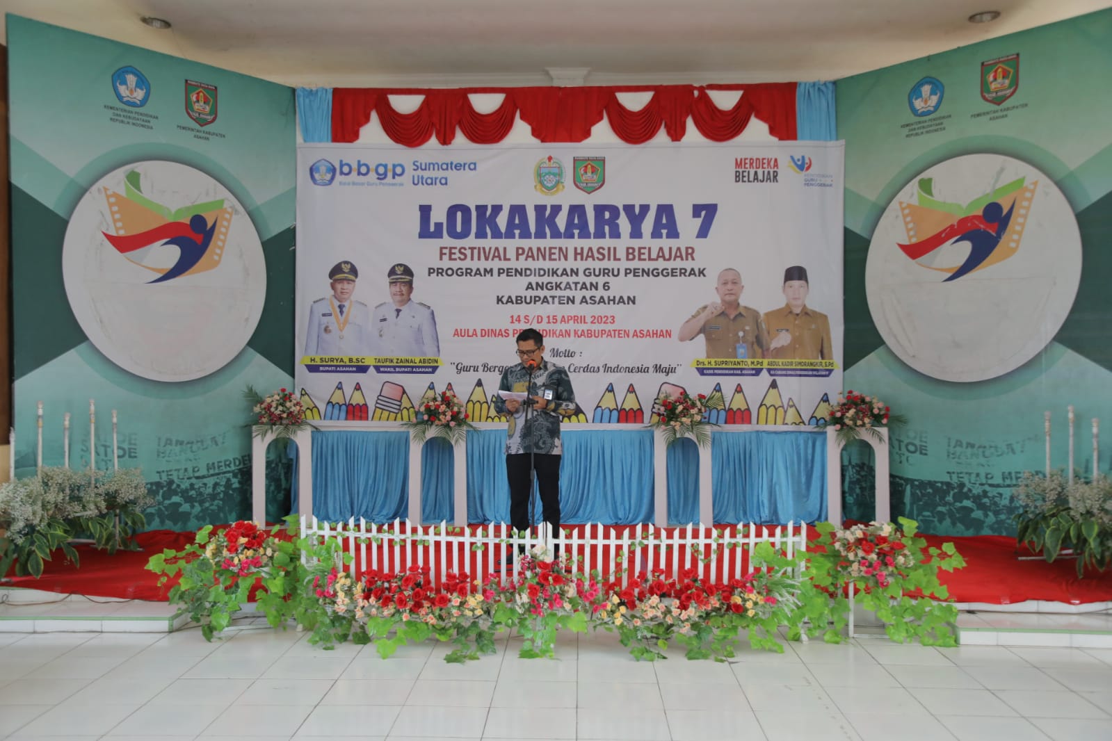 Wabup Asahan Buka Festival Panen Hasil Belajar Program Pendidikan Guru Penggerak