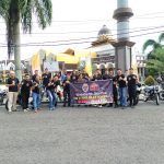 Maknai Bulan Ramadhan, Komunitas Motor Two Stroke Police Bengkulu Bagi Takjil Buka Puasa