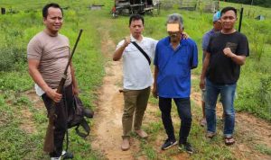 Polisi Sekayu Tangkap Warga Kasus Penganiayaan di Pondoknya dan 2 Pucuk Kecepek