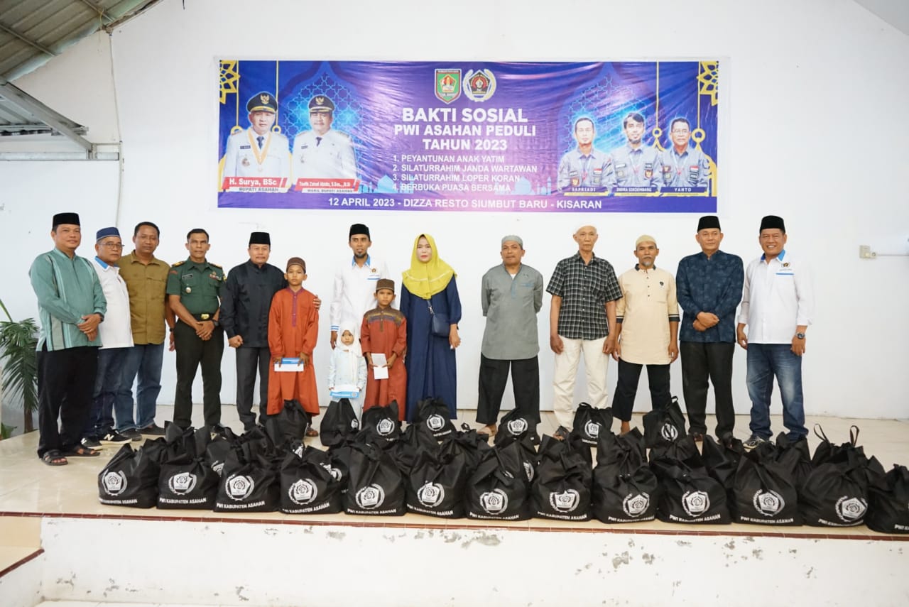 Bupati Surya Apresiasi Bhakti Sosial PWI Asahan