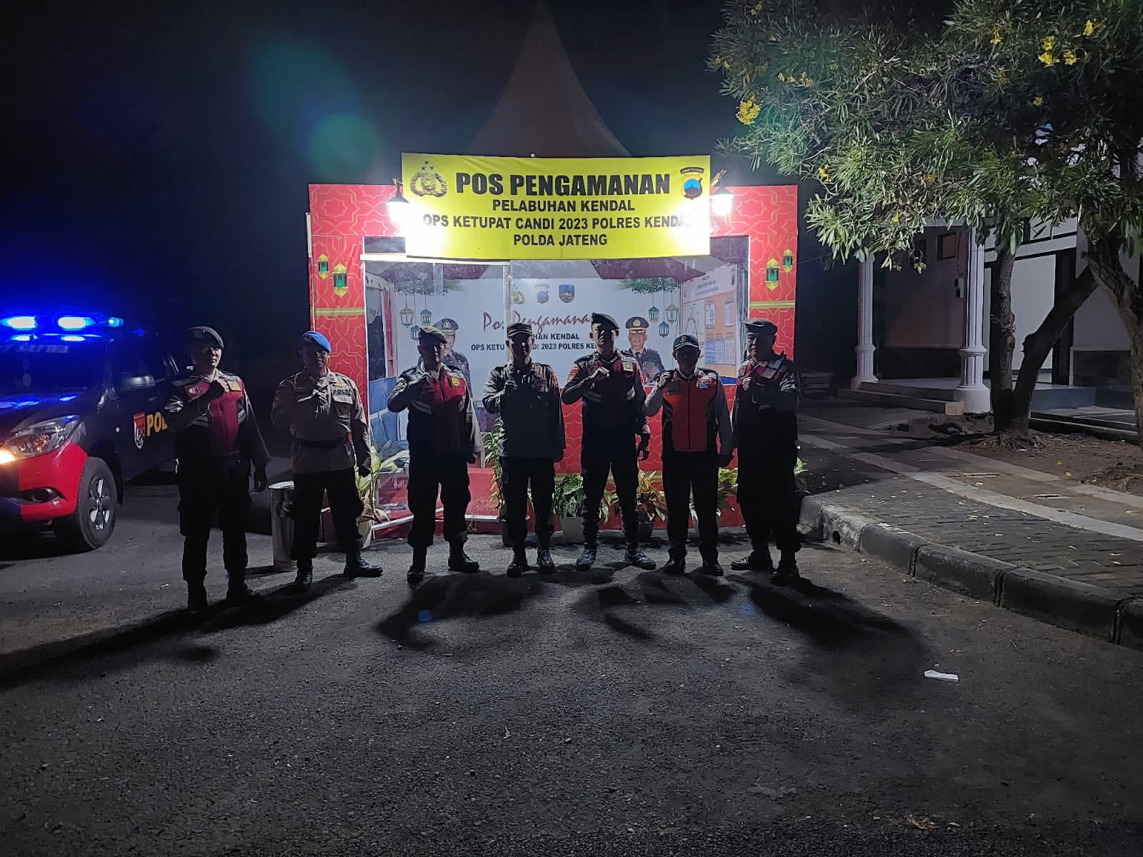 Antisipasi Gangguan Kamtibmas Menjelang Hari Raya Idul Fitri, Sat Samapta Polres Kendal Patroli Obyek Vital