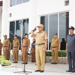 Bupati Surya Pimpin Apel Gabungan