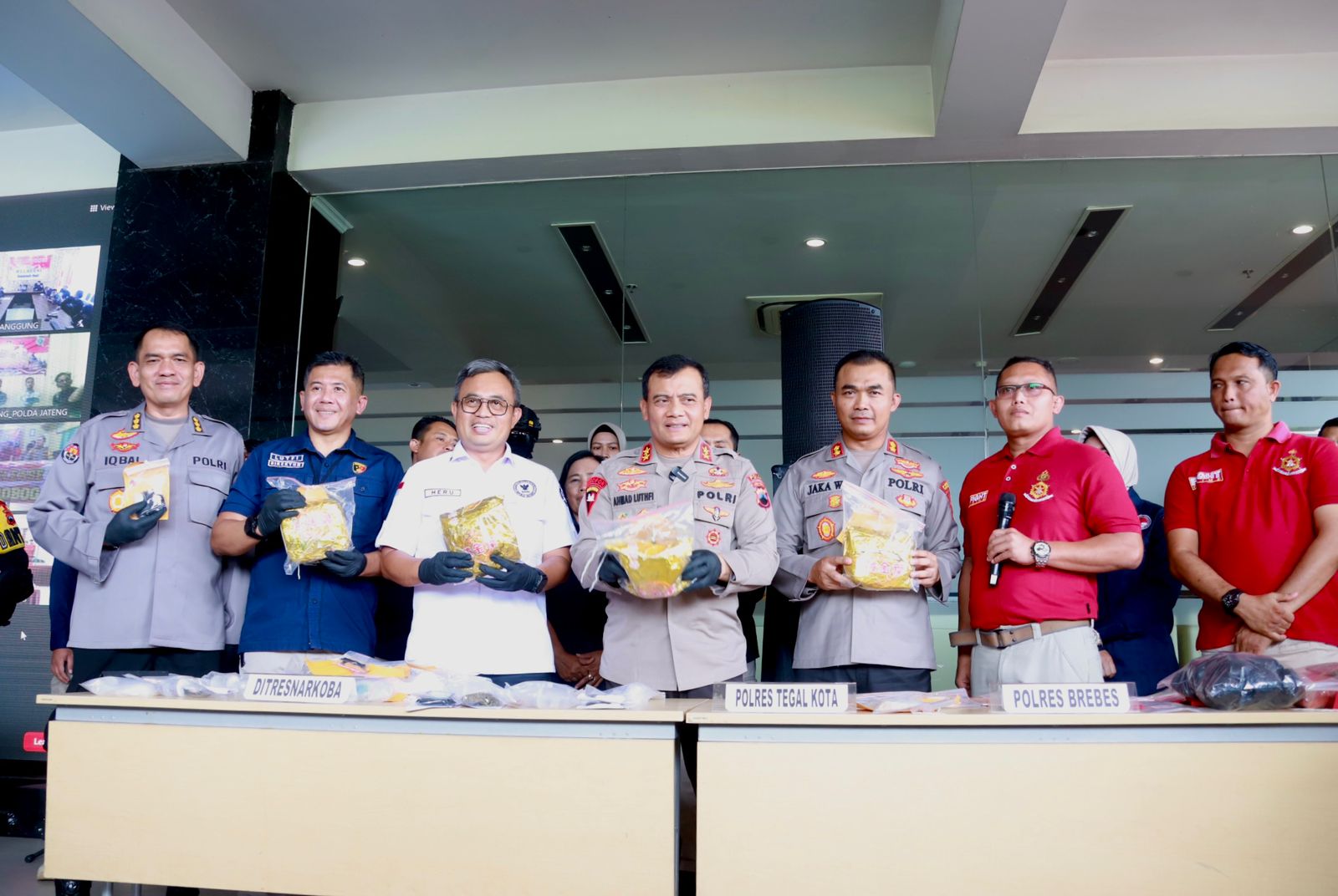 Polda Jateng dan BNN Komitmen Miskinkan Bandar Narkoba Dengan TPPU