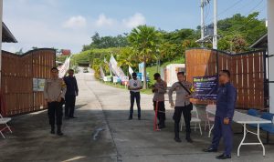 Libur Lebaran Polsek Patean, Berikan Himbauan Kamtibmas Kepada Pengunjung Omahe Opa Water Park