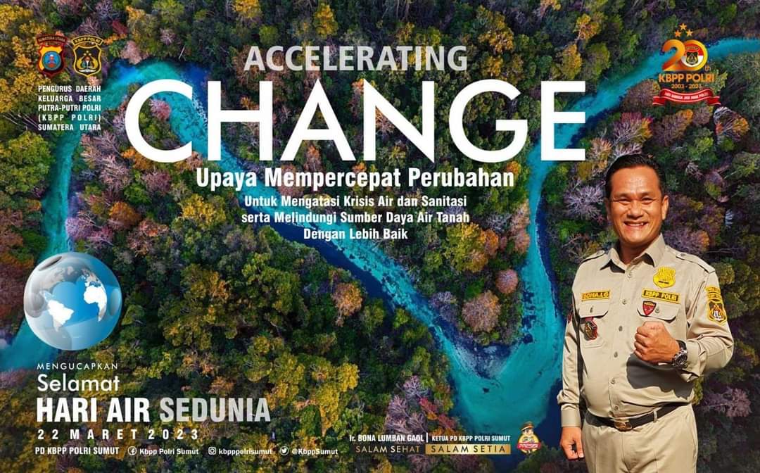 Hari Air Sedunia, Ir Bona LG: Kebutuhan Air Bersih Sangat Penting Bagi Kehidupan sehari-hari