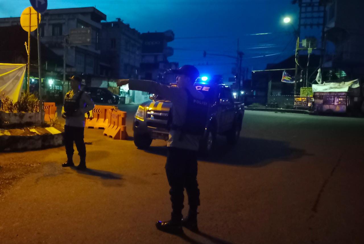 Berikan Rasa Aman dan Nyaman Polsek Pali Gelar Patroli