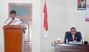 Bupati Dan Wabup Nias Barat Hadiri Rapat Paripurna DPRD Terhadap LKPJ 2022