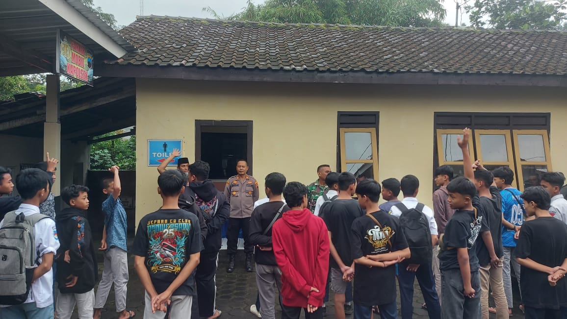 Polsek Limbangan Bina 27 Pelajar yang Kena Razia Balap Liar