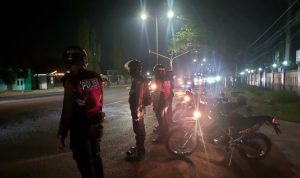 Sat Samapta Polres Kendal Pengamanan Arus Lalu Lintas Jalur Pantura Pasca Lebaran 2023