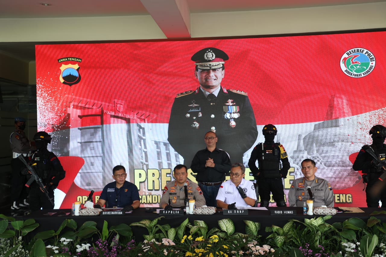 Operasi Bersinar Candi 2023, Sat Res Narkoba Polres Kendal Bekuk Pengedar Sabu