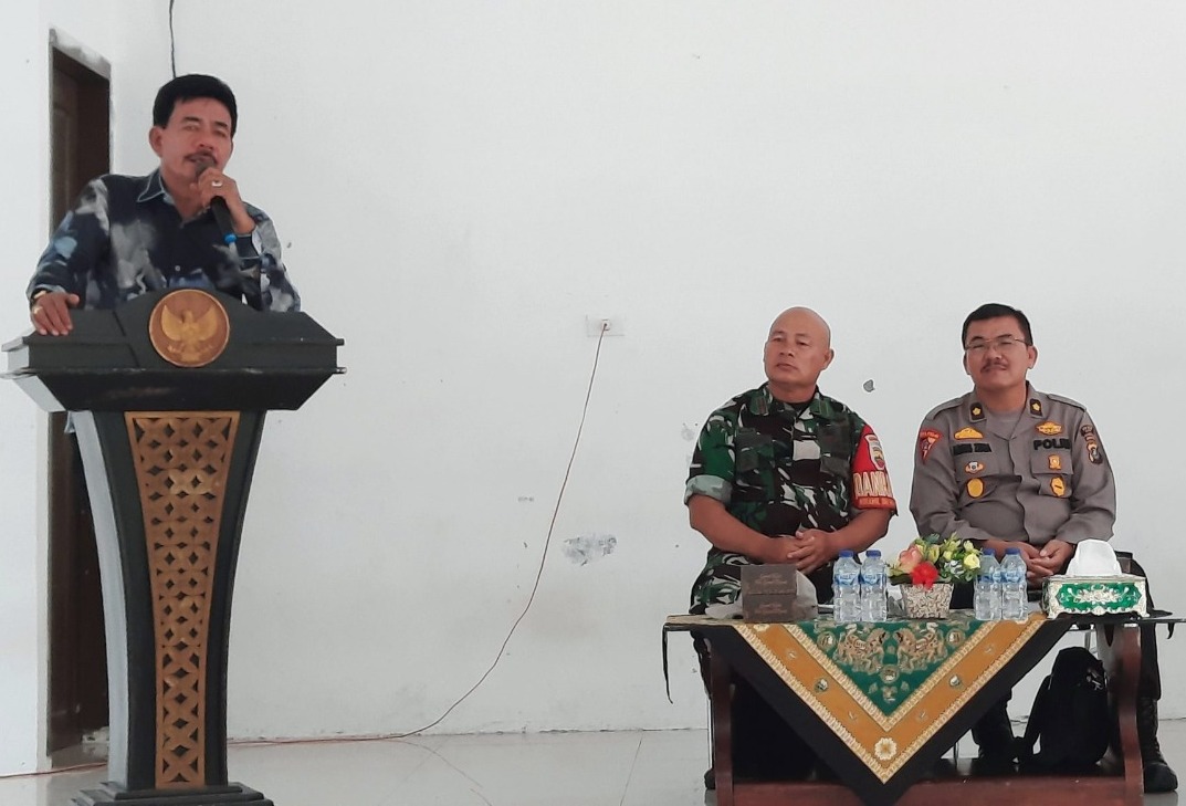 Bupati Hadiri Rakor Pengamanan Open Turnamen Sepak Bola Bupati Nias Barat Cup Tahun 2023