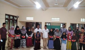 Satintelkam Polres Kendal Bagikan Sembako dan Takjil Kepada Anak-AnakYatim