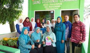 Tim Evaluasi TP-PKK Sumut Kunjungi Desa Rahuning