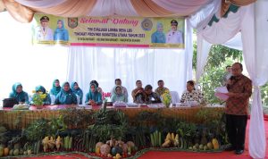 Tim Evaluasi Lomba LBS Tingkat Provsu Kunjungi Desa Meranti