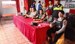 Berikan Pelayanan Keamanan dan Kenyamanan Polres Pali Gelar Pengamanan Pos Pam