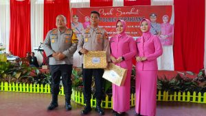 Pisah sambut kapolres kepahiang AKBP Yana supriatna ,S.I.K ,M.S.i kepada AKBP Eko Munarianto. S.I.K
