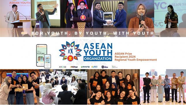 Organisasi pemuda regional menerima Penghargaan ASEAN 2024